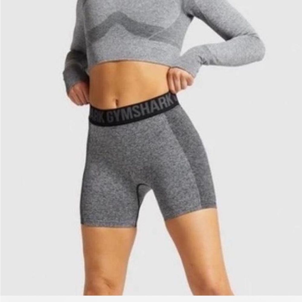 Gymshark Seamless Heather Grey Shorts Size Small